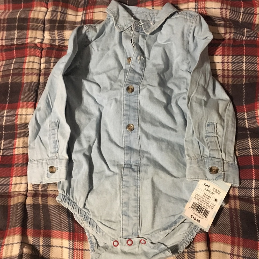 Button up onesie